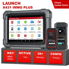 LAUNCH X431 IMMO PLUS + X-PROG3 Car Key Programmer | Full-System Scanner | ECU Coding | Bi-Directional | CAN FD & DoIP.