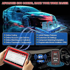 LAUNCH CRP919EBT Elite – Bidirectional Full System OBD2 Scanner with ECU Coding & 35+ Resets.
