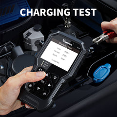 VDIAGTOOL BT300 6V/12V Battery Tester – Load, Cranking, Charging System Analyzer for Cars, Trucks, Motorcycles, Boats & More | 5-3000 CCA Support - ACARTOOL