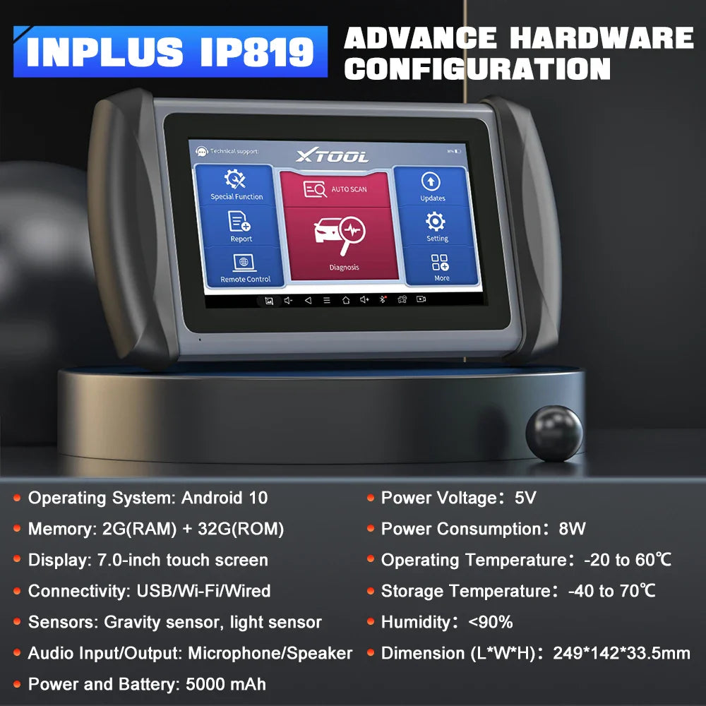 XTOOL IP819 (Certified Refurbished) | US Only.