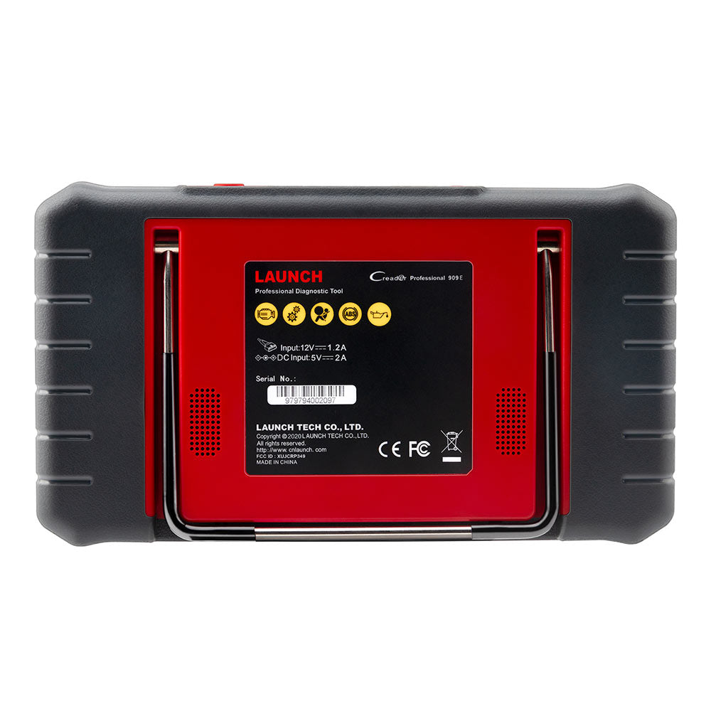 LAUNCH X431 CRP909E OBD2 Scanner – All System Diagnostic Tool with 28+ Reset Services & Live Data | WiFi Update | IMMO | Battery Test.