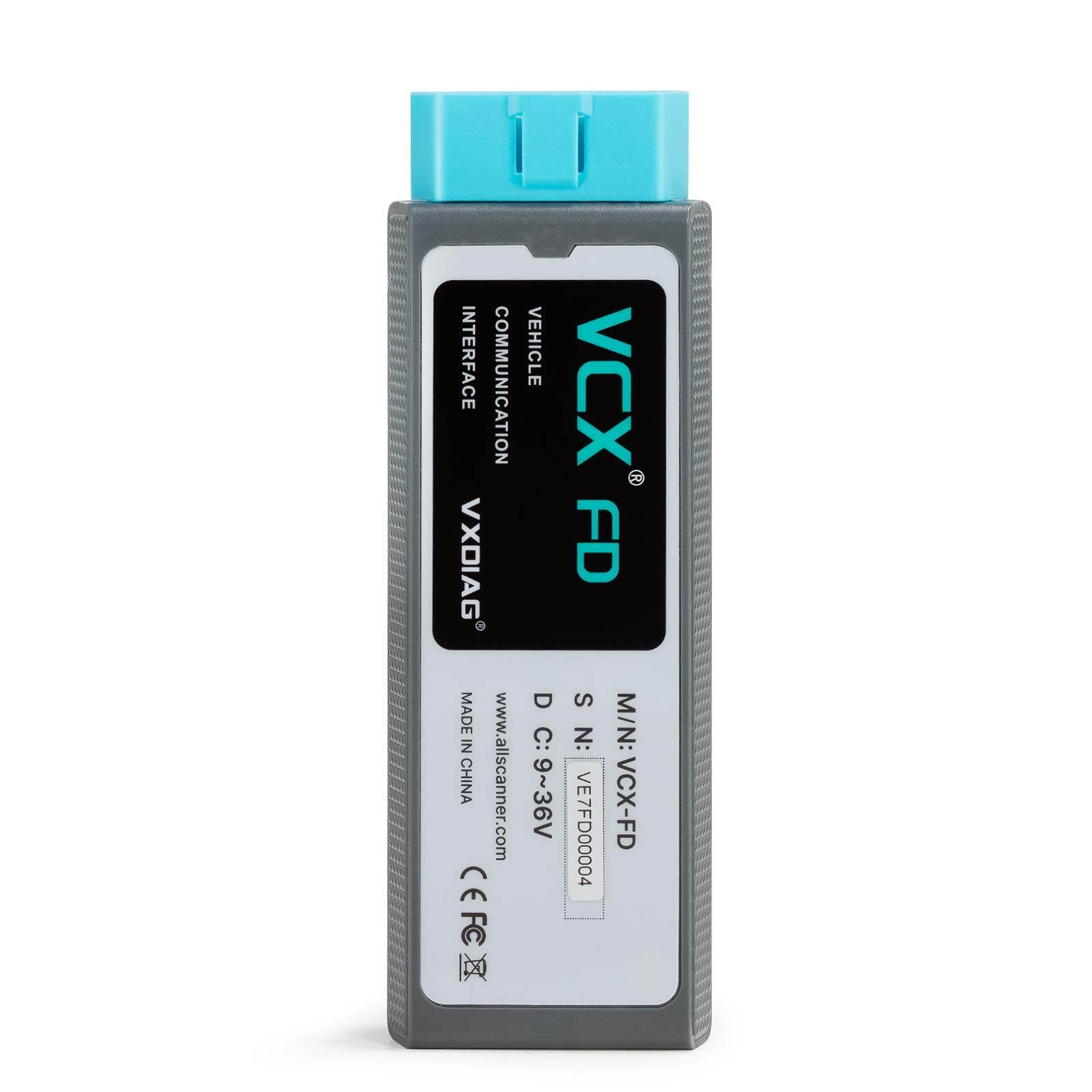 2025 VXDIAG VCX FD OBD2 Diagnostic Tool for Ford & Mazda | CAN FD, DoIP, J2534 Support.