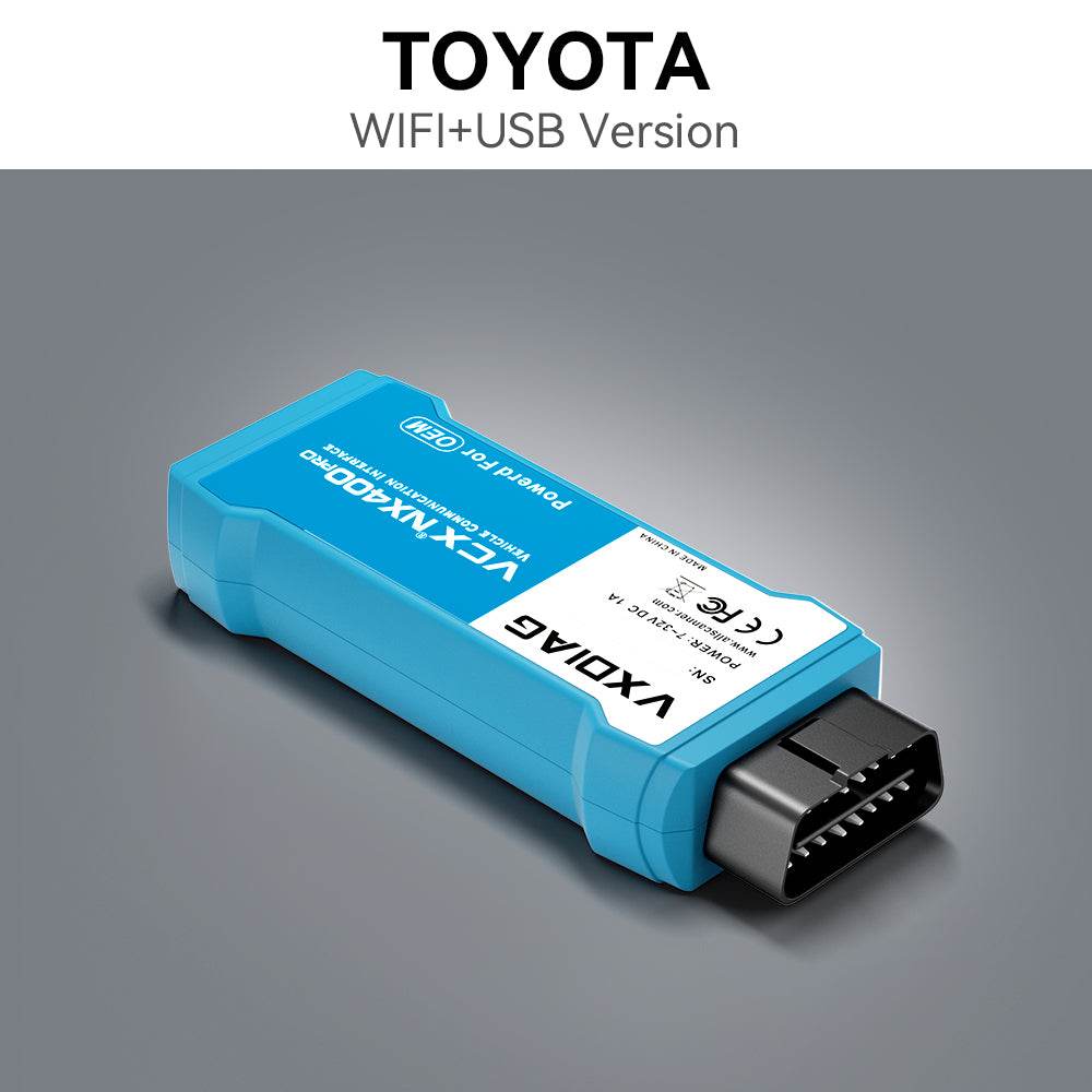 VXDIAG VCX NANO for Toyota & Lexus 2000–2025 – Full System Diagnostic Tool with WIFI &amp; USB, Lifetime License.