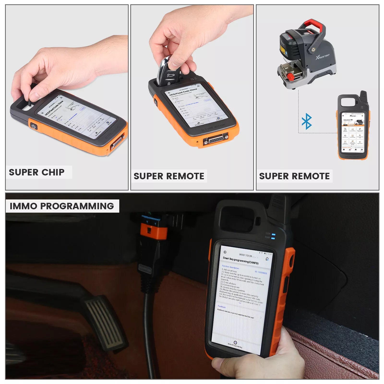 Xhorse VVDI Key Tool Max Pro | All-in-One Key Programmer with CAN FD, Voltage Test & BMW/Toyota IMMO Support.