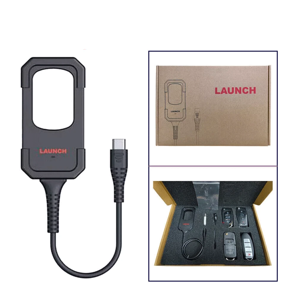 LAUNCH X431 Key Programmer with 4 Universal Remotes & 1 Super Chip – Remote Maker & Immobilizer Tool for X431 IMMO Elite/Pro/Pad.