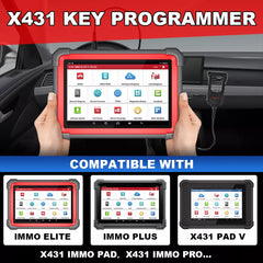 LAUNCH X431 Key Programmer with 4 Universal Remotes & 1 Super Chip – Remote Maker & Immobilizer Tool for X431 IMMO Elite/Pro/Pad.